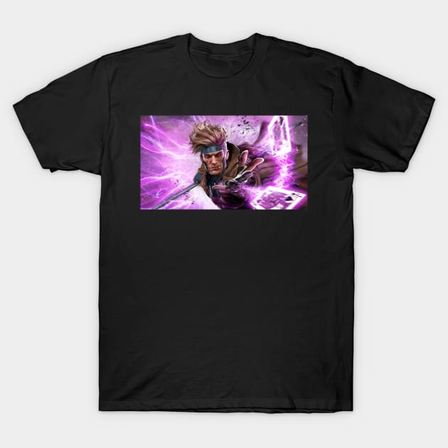 Gambit T-Shirt by uncannyknack